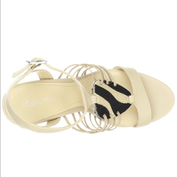 CALVIN KLEIN Wedge Sandals - Picture 2 of 7